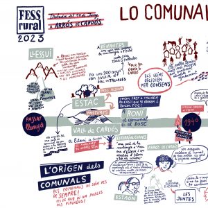 Relatoria visual sessió comunals al Pallars FESSrural 2023